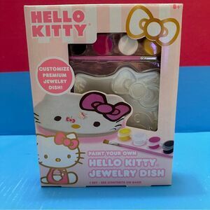 Hello Kitty Jewelry Dish ceramic Tray